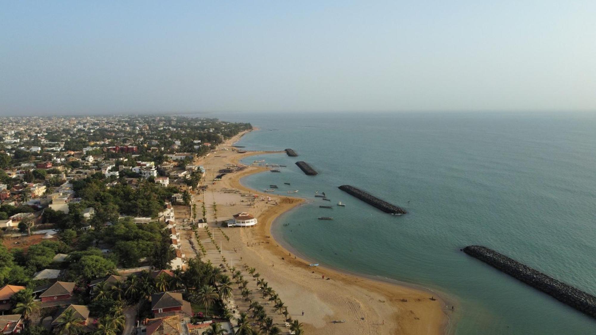 West African Beach Saly Exteriér fotografie